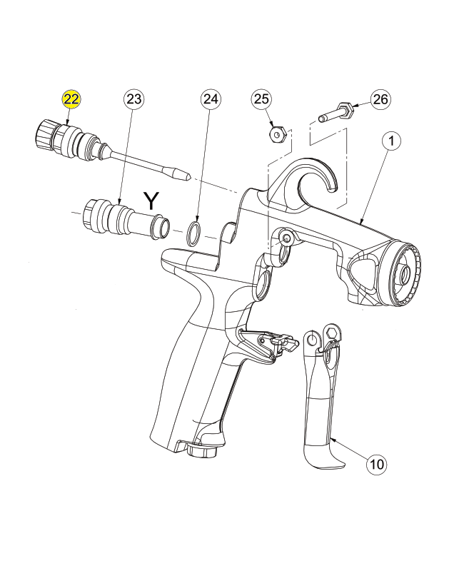 Распределительный клапан. (№4)