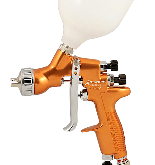Воздушные головы DeVilbiss Advance HD Gravity Spray Gun HD 520 SP-100-520-K №