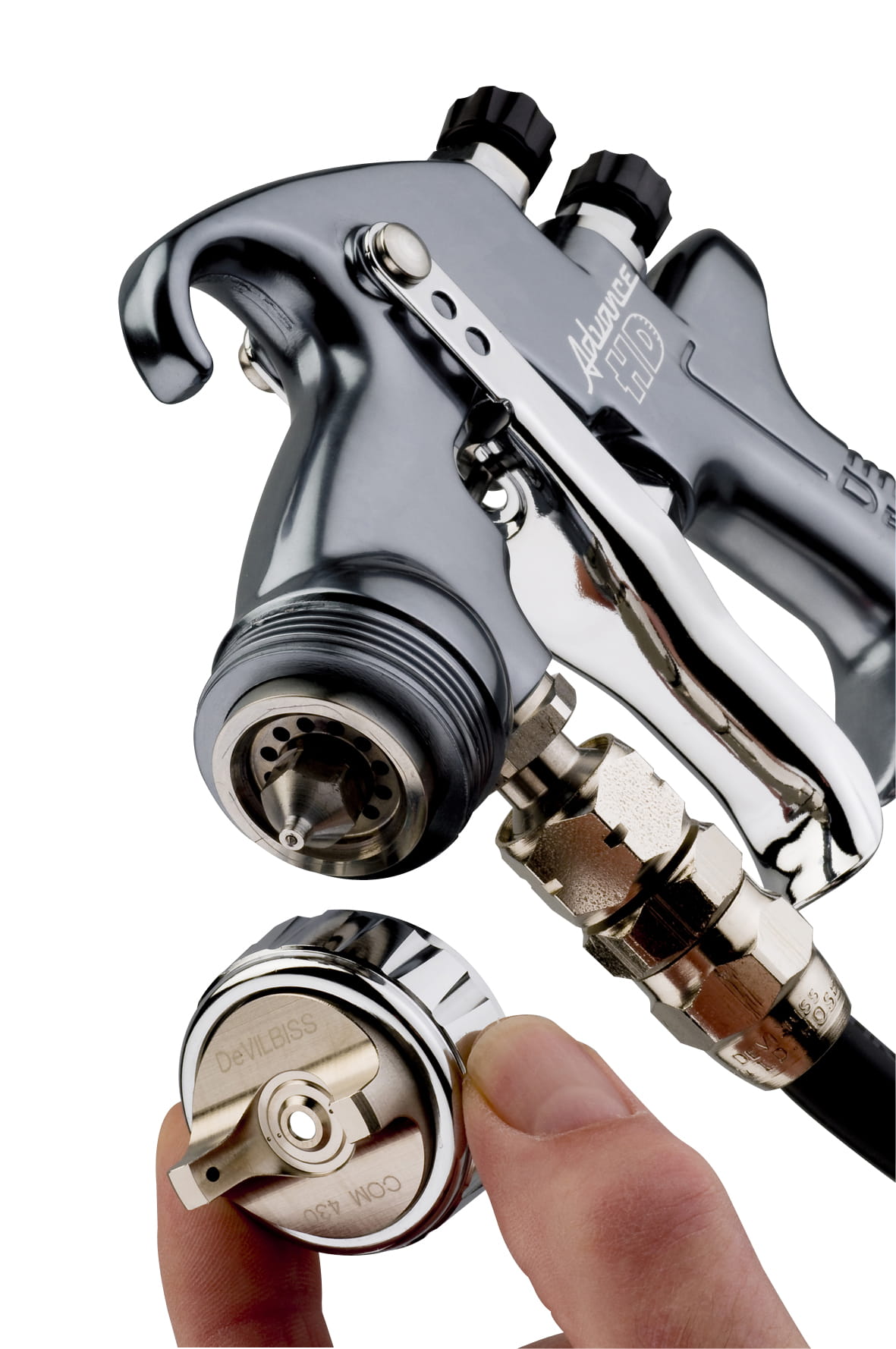 Краскопульты Под давлением Advance HD Pressure feed Spray ADV-P430-18-CB артикул ADV-P430-18-CB