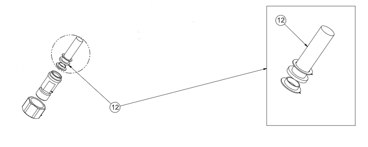 Фильтр для краски 100 ячеек (комплект из 5 штук) (фильтр 60 ячеек (комплект из 5 штук) 54-5788-k5) (№12) для краскопультов Binks AA4400M AIR-Assist