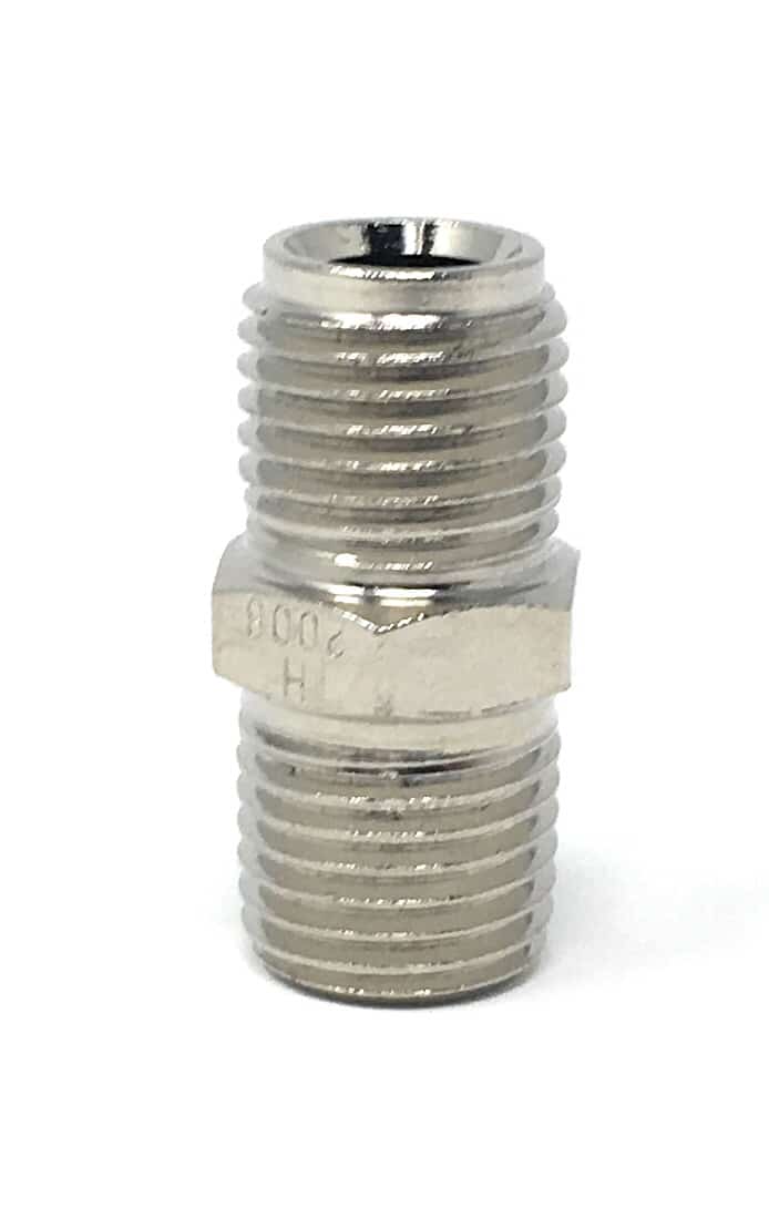 Соединитель 1/4" разъем BSP 1/4" НПС (№14) для краскопультов DeVilbiss AGN-502 Automatic gun
