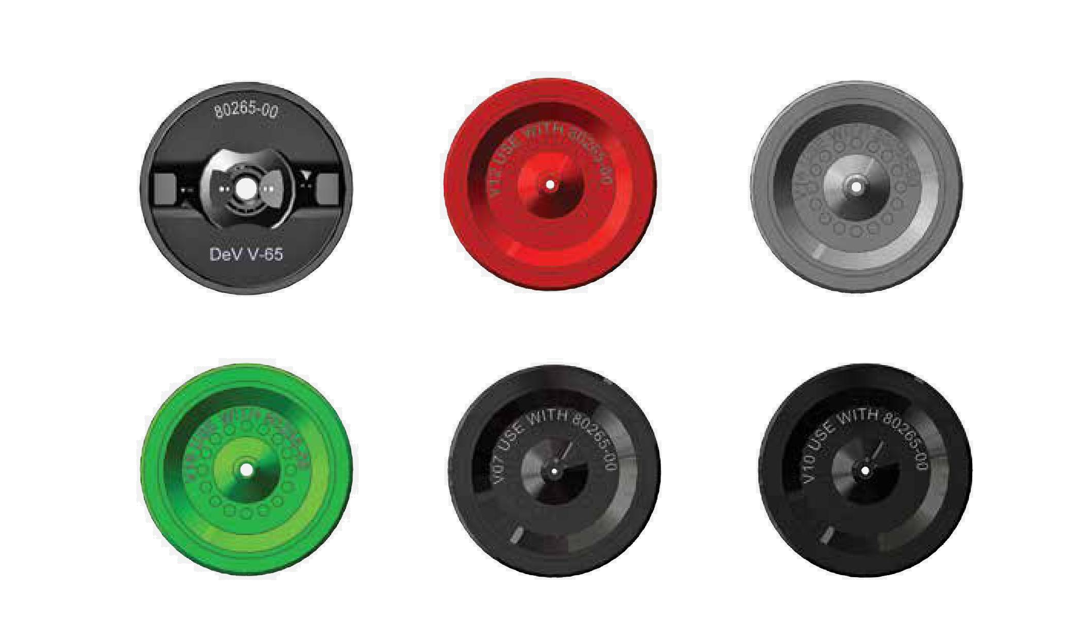 Воздушная крышка серии v для краскопультов Ransburg Ransflex 81565 RFXQ