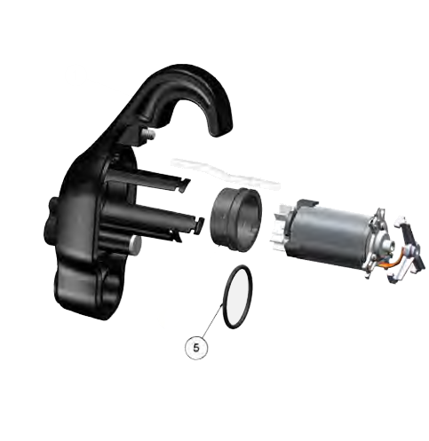 Уплотнительное кольцо, витон (комплект из 3 шт(№21e) для краскопультов Ransburg RansFlex RX 80885