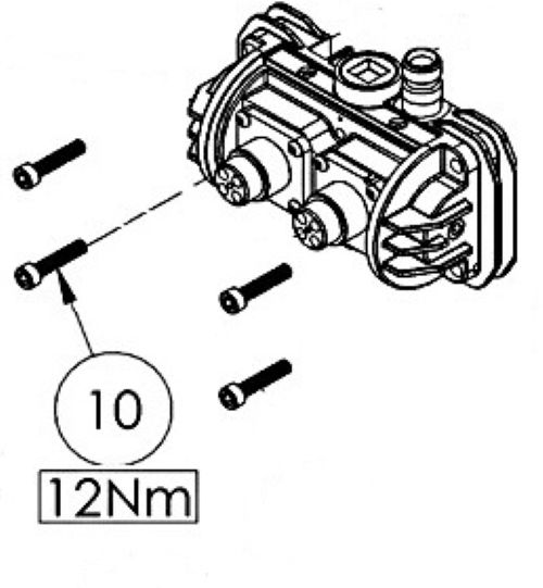Винт с головкой под шестигранник m6x30 (рис.10)